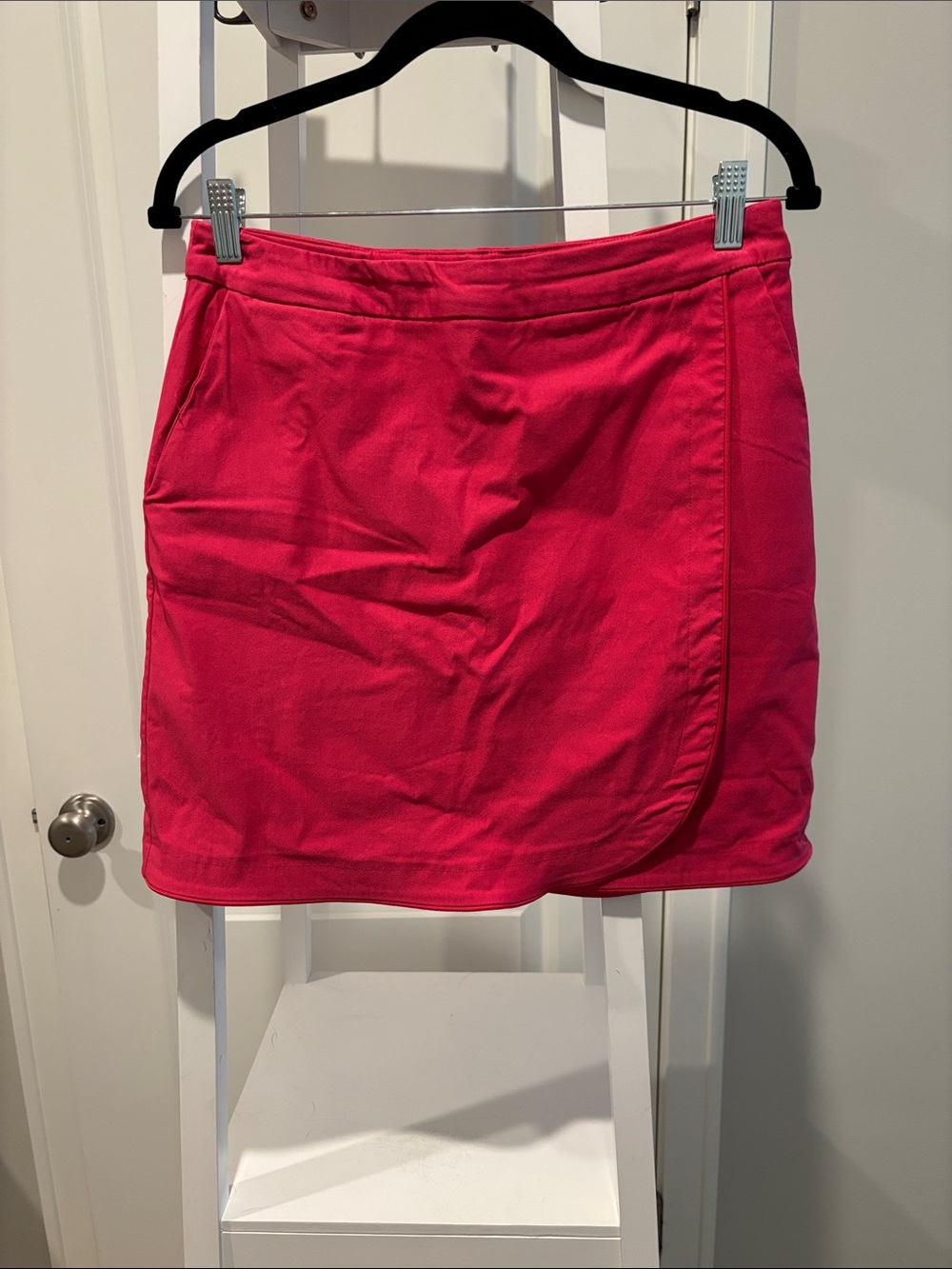 Tribal Bright Pink Cotton Skort